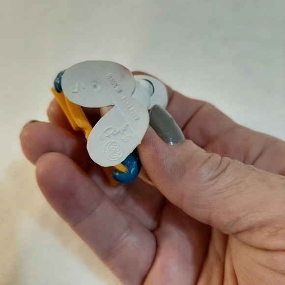 Smurfs Singer Caroler Smurf Sheet Music 1978 Vintage Schleich Figure Peyo - Picture 7 of 8